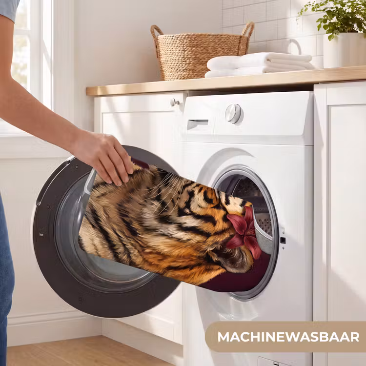Wc Mat - Tijger - Bloem - Dieren — 6