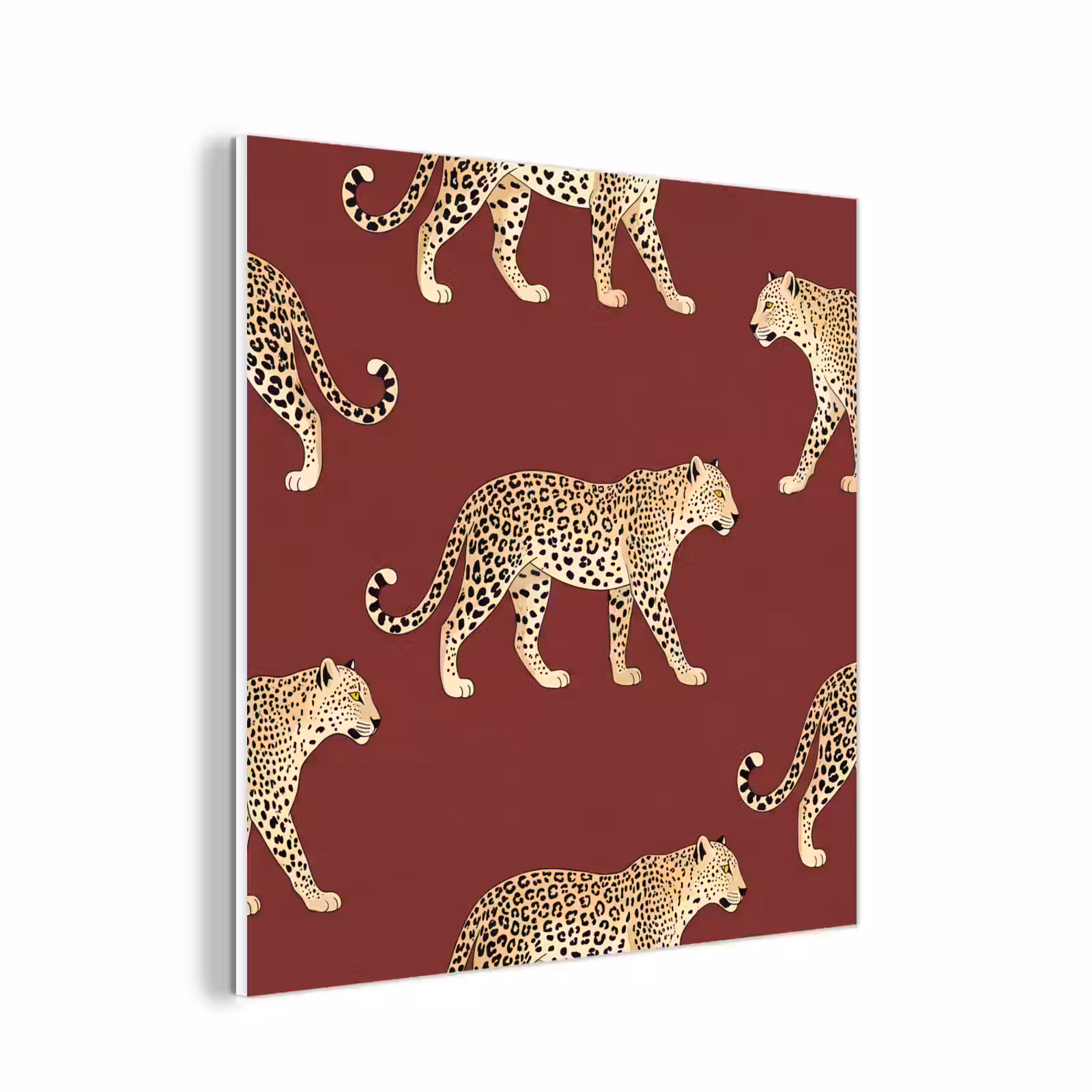 Forex - Katten - Patroon - Rood — 1