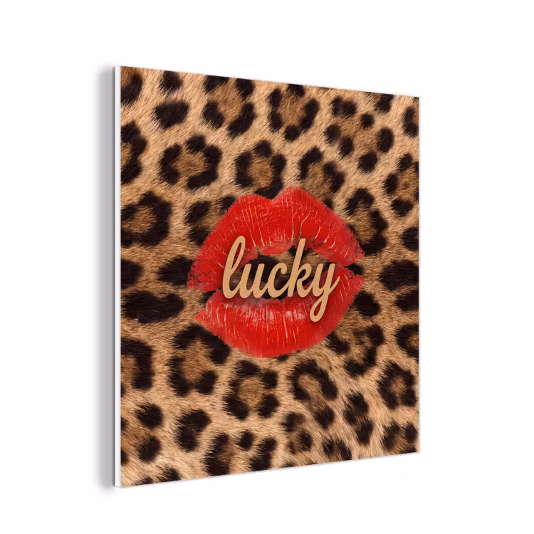 Forex - Dierenprint - Lippen - Rood — 1