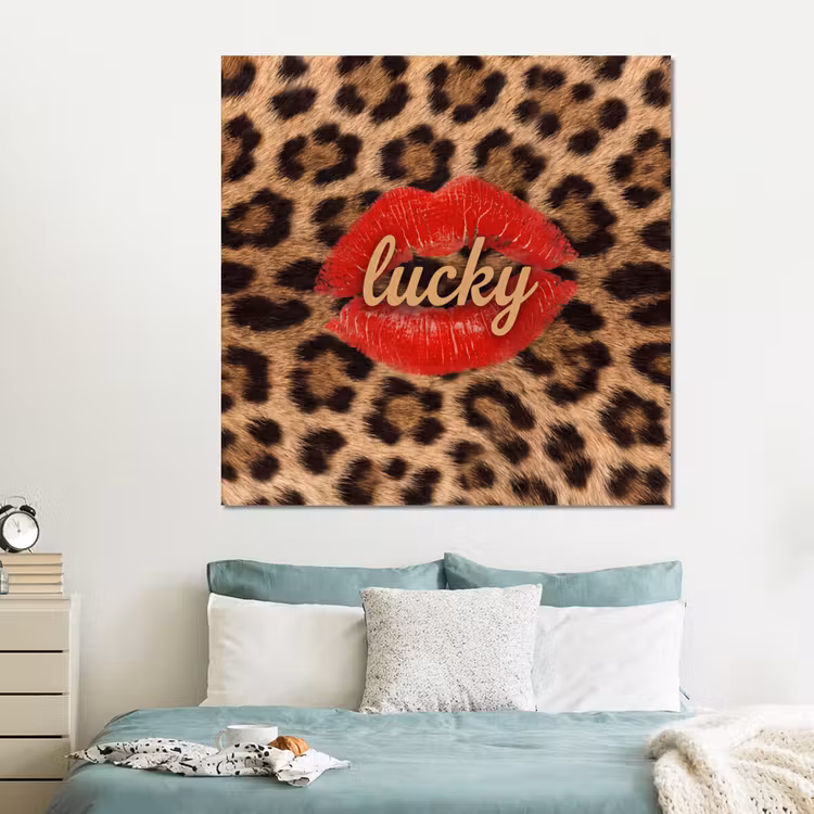 Forex - Dierenprint - Lippen - Rood — 2