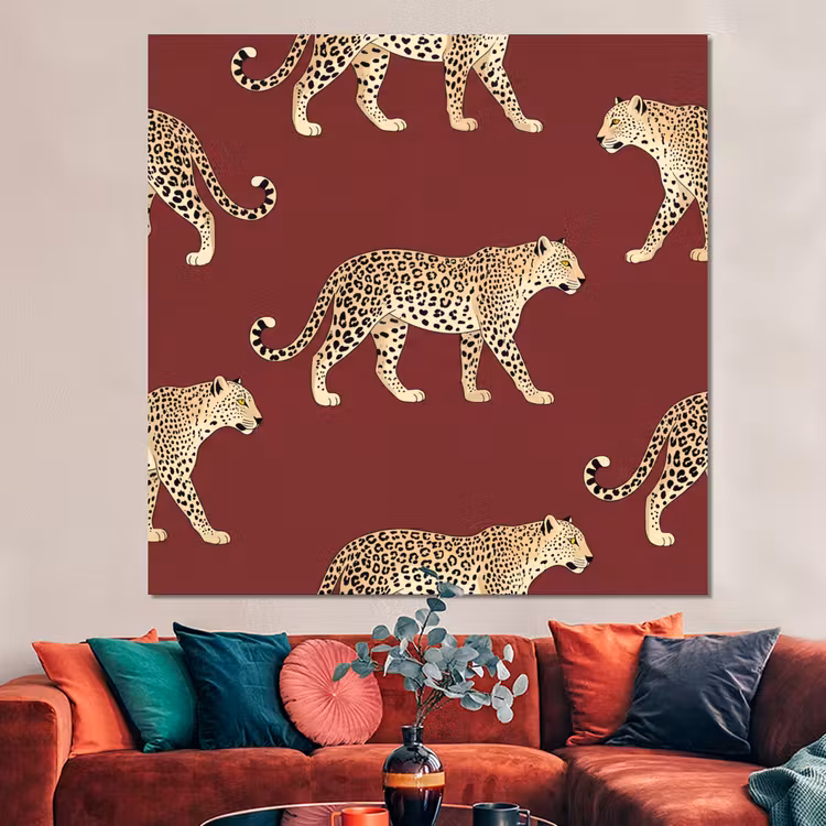 Forex - Katten - Patroon - Rood — 3