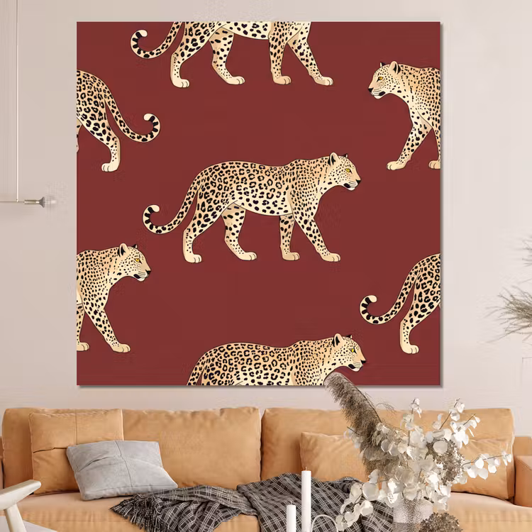 Forex - Katten - Patroon - Rood — 4