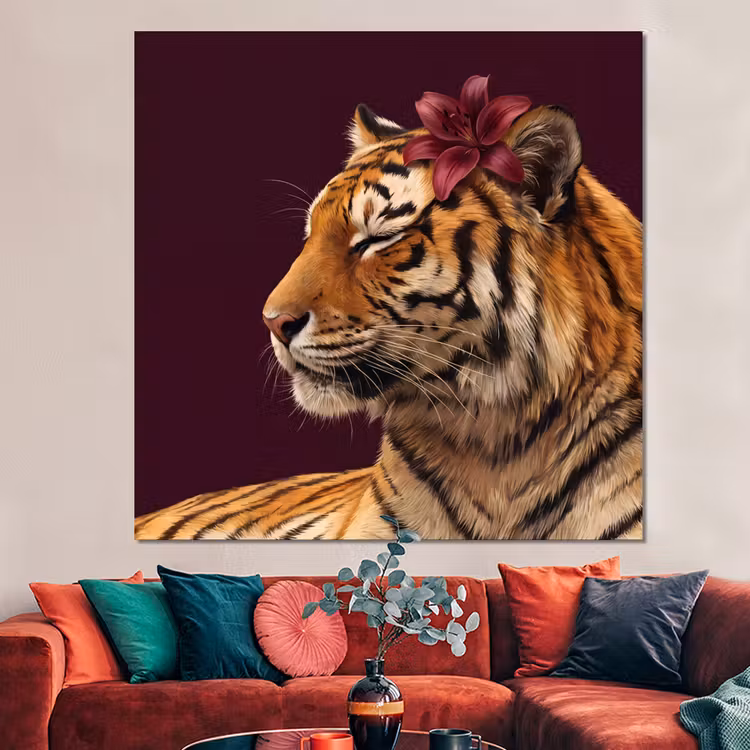 Forex - Tijger - Bloem - Dieren — 3
