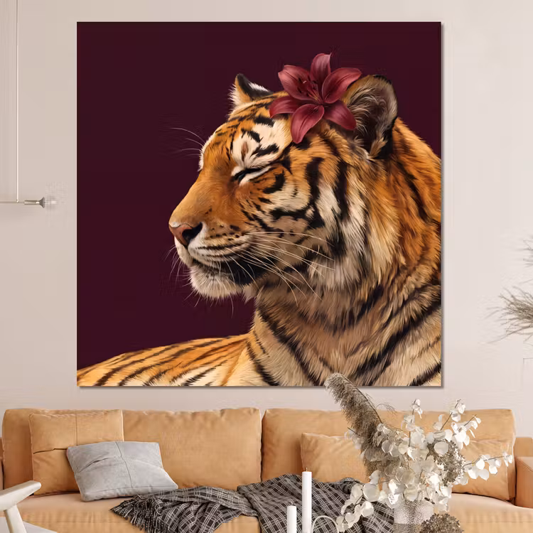 Forex - Tijger - Bloem - Dieren — 4