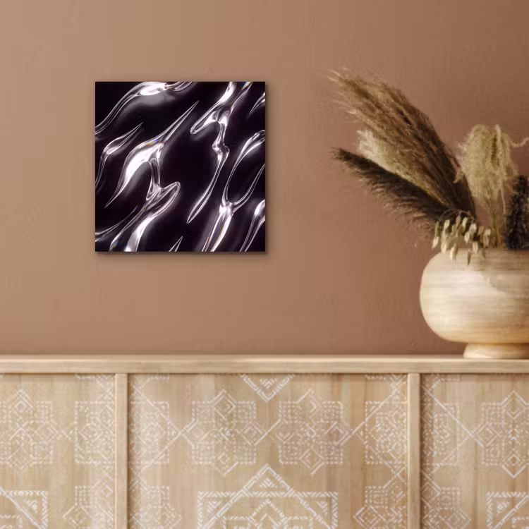 Aluminium schilderij - Glas - Vormen - Abstract — 5