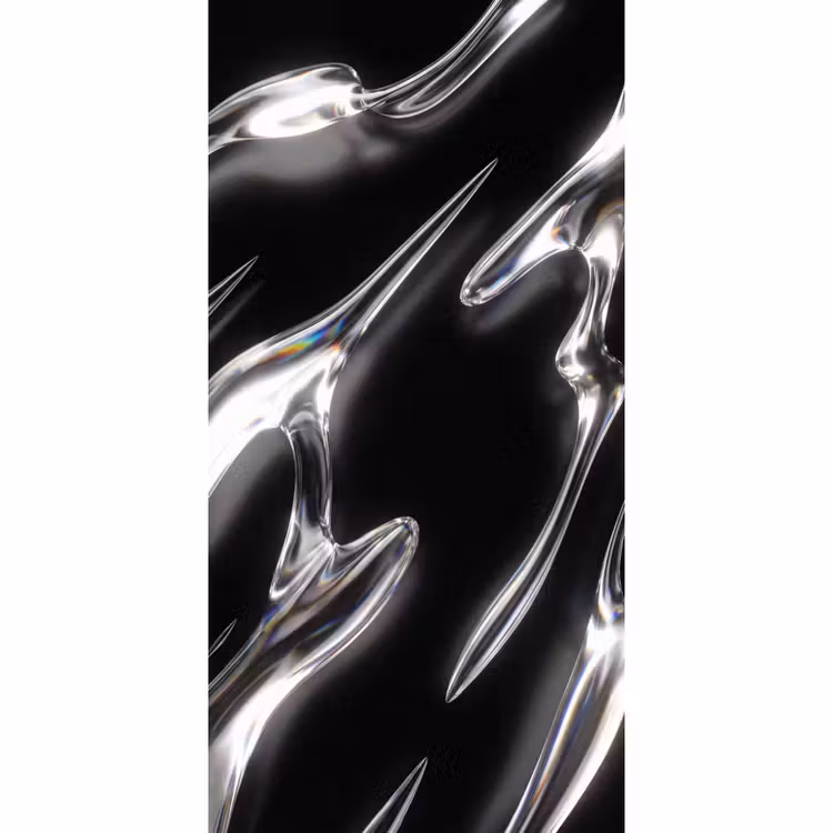 Behang - Glas - Vormen - Abstract — 2