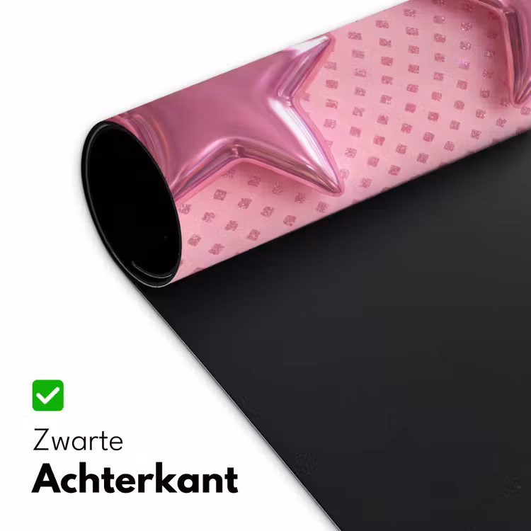 Bureau onderlegger - Sterren - Roze - Abstract — 5