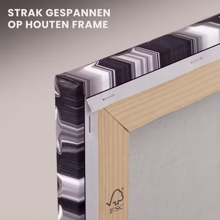 Canvas schilderij - Sterren - Glanzend - Patroon — 7