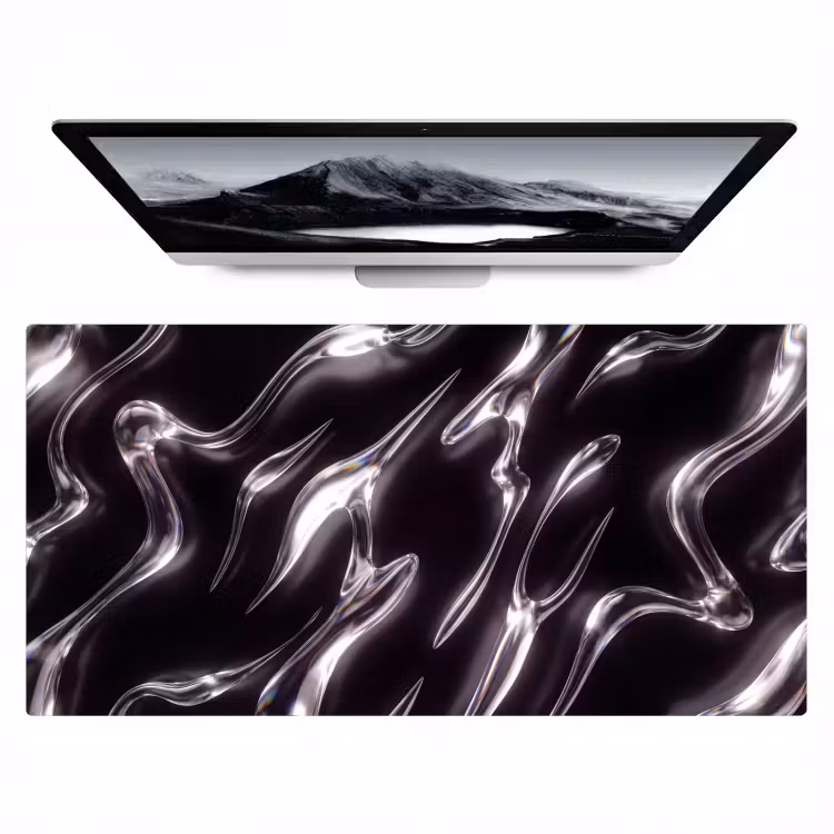 Bureau onderlegger - Glas - Vormen - Abstract — 1