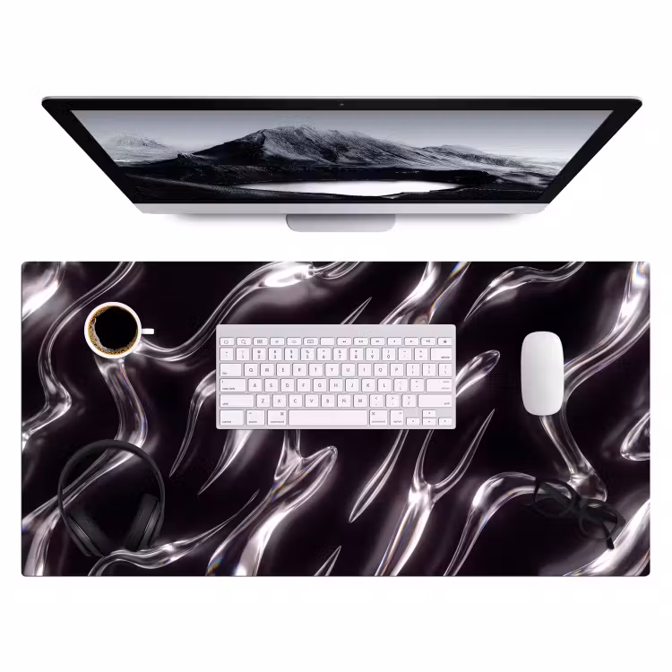 Bureau onderlegger - Glas - Vormen - Abstract — 4