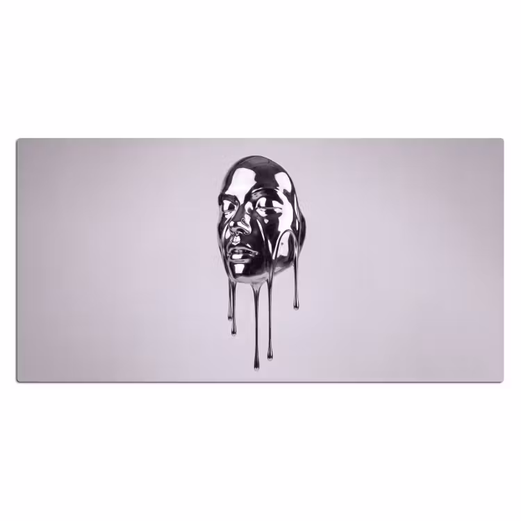Bureau onderlegger - Hoofd - Smeltend - Abstract — 2