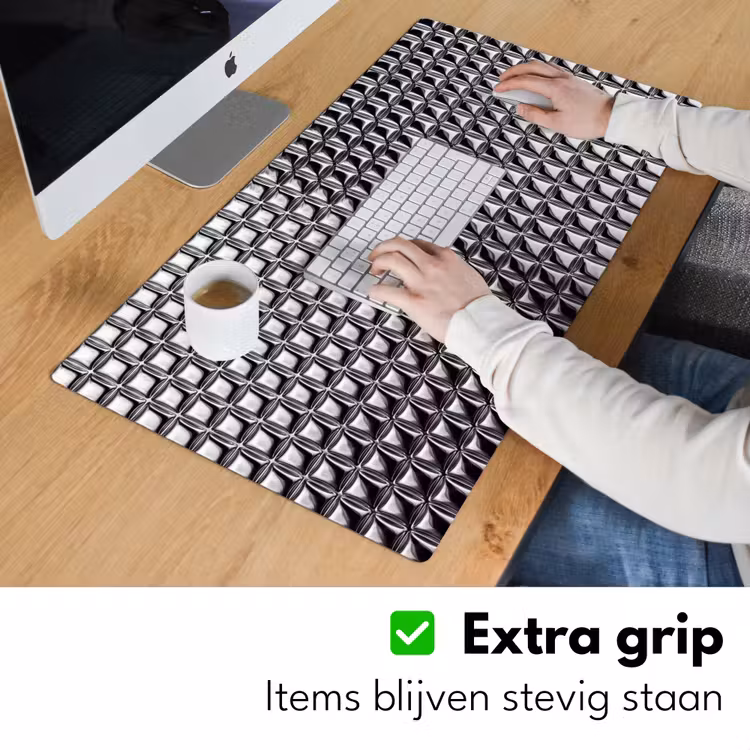 Bureau onderlegger - Patroon - Abstract - Zwart-wit — 6
