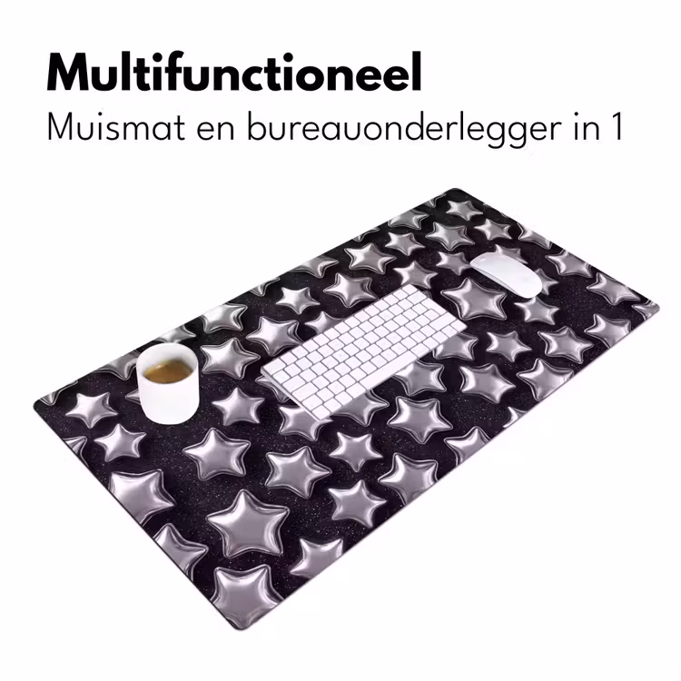 Bureau onderlegger - Sterren - Glanzend - Patroon — 7
