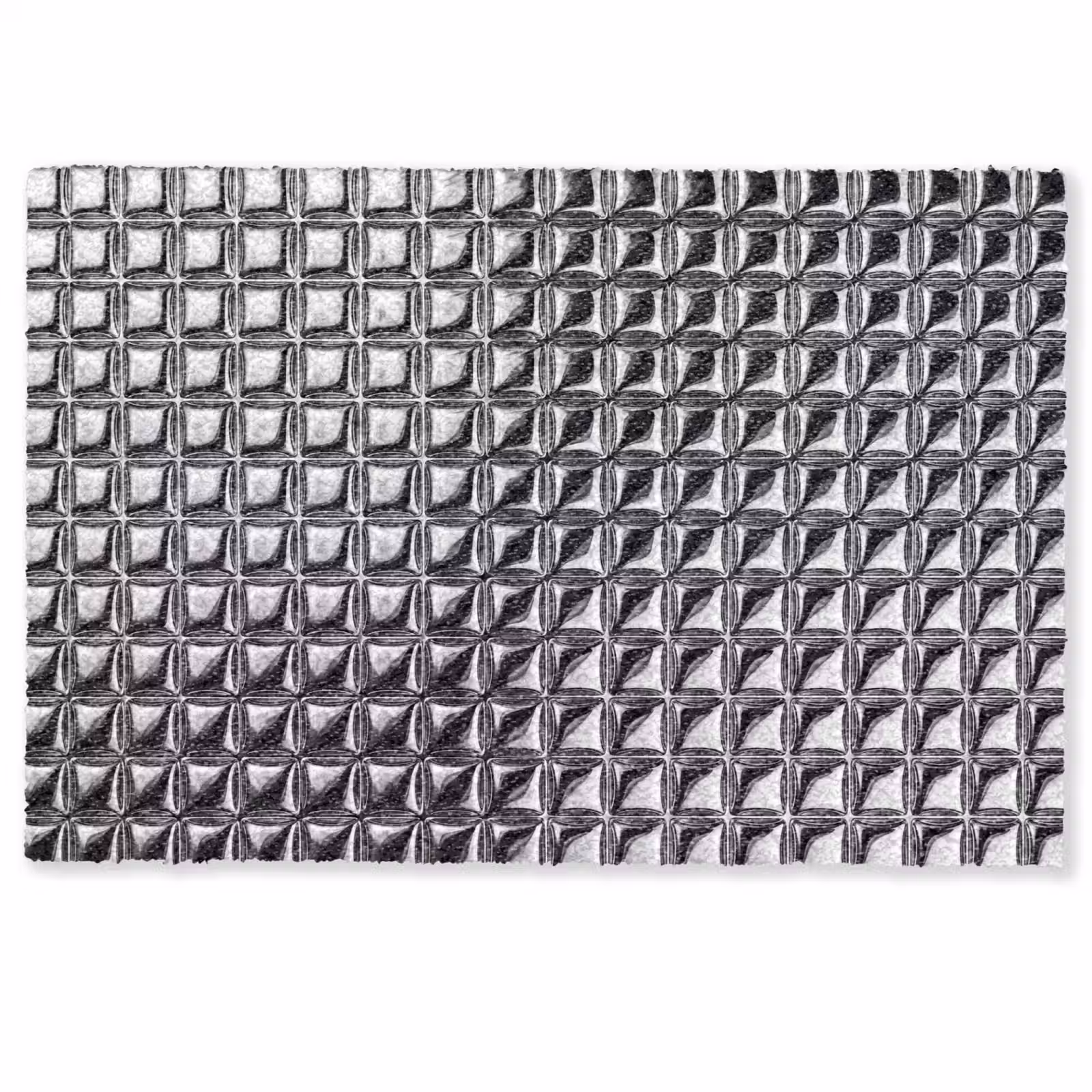 Deurmat - Patroon - Abstract - Zwart-wit — 1