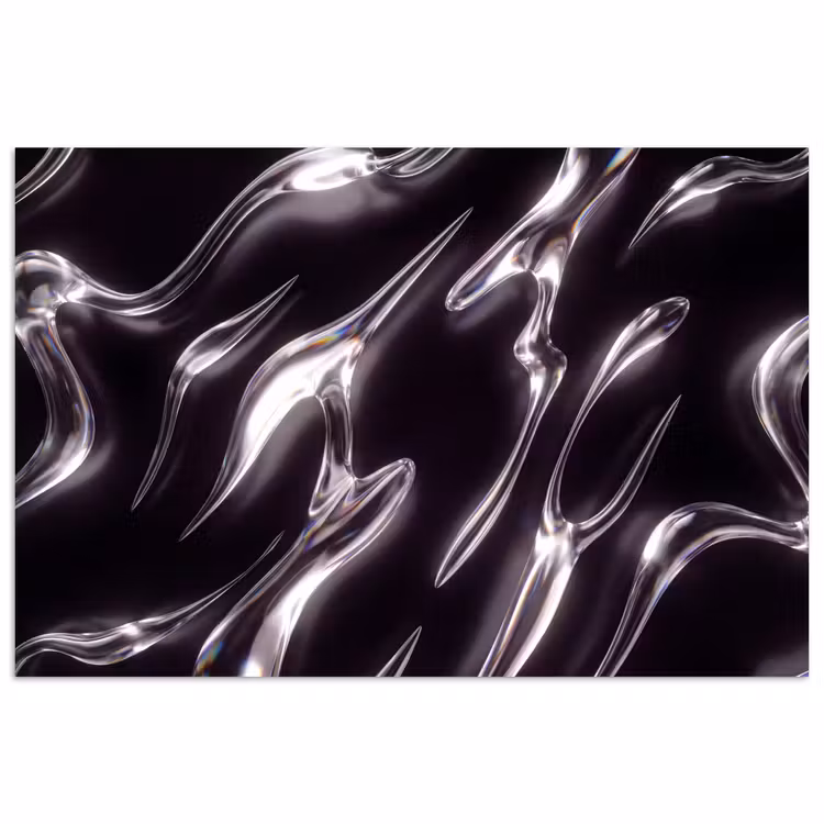 Poster - Glas - Vormen - Abstract — 1