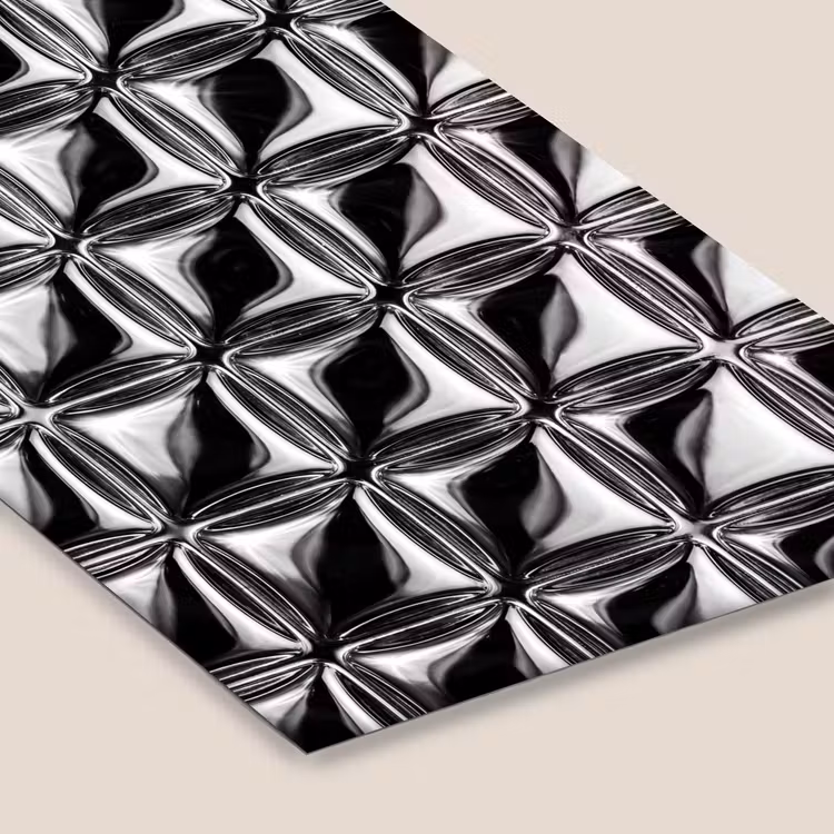 Poster met lijst - Patroon - Abstract - Zwart-wit — 7