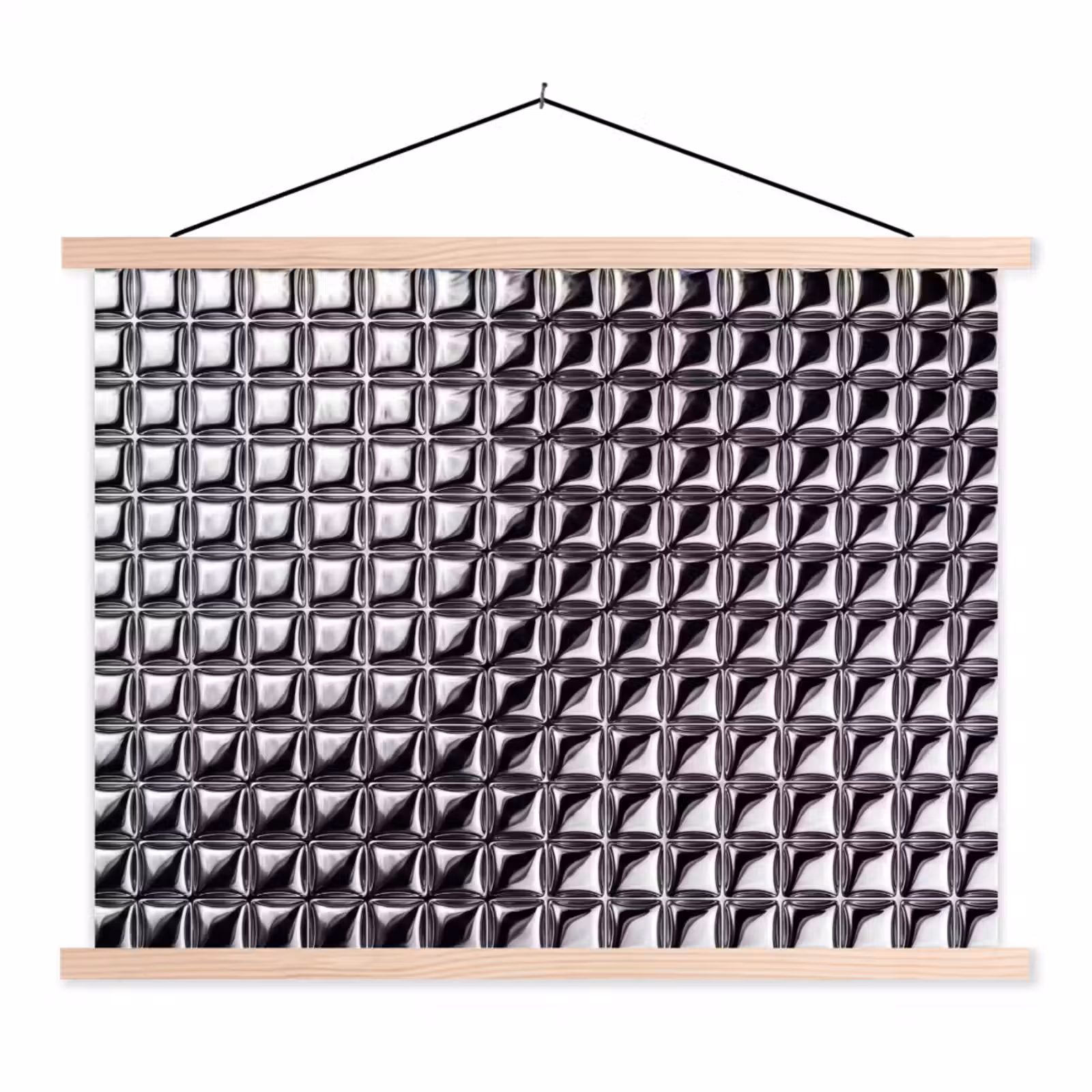 Schoolplaat - Patroon - Abstract - Zwart-wit — 1