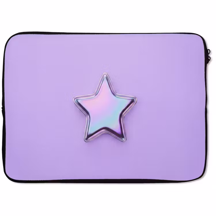Laptophoes - Ster - Holografisch - Modern — 1
