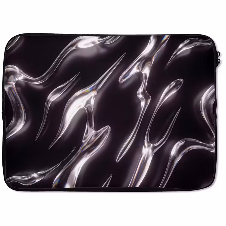 Laptophoes - Glas - Vormen - Abstract — 1