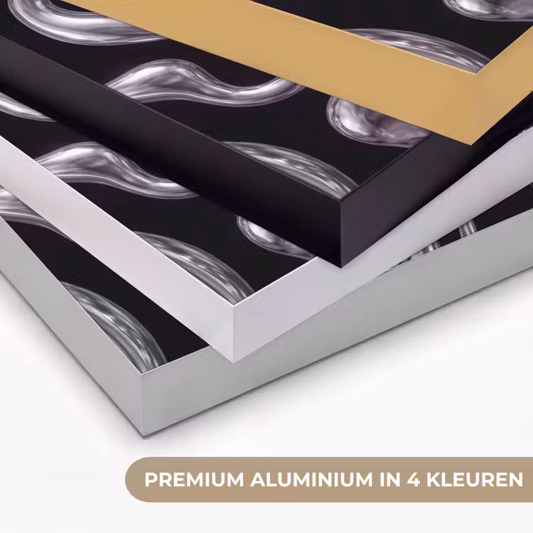 Art Frame - Abstract - Vormen - Zilver — 2