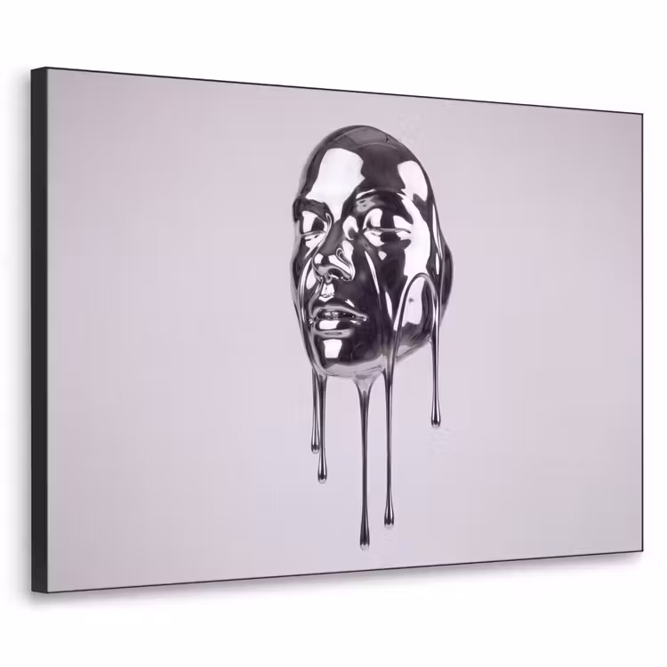 Art Frame - Hoofd - Smeltend - Abstract — 1