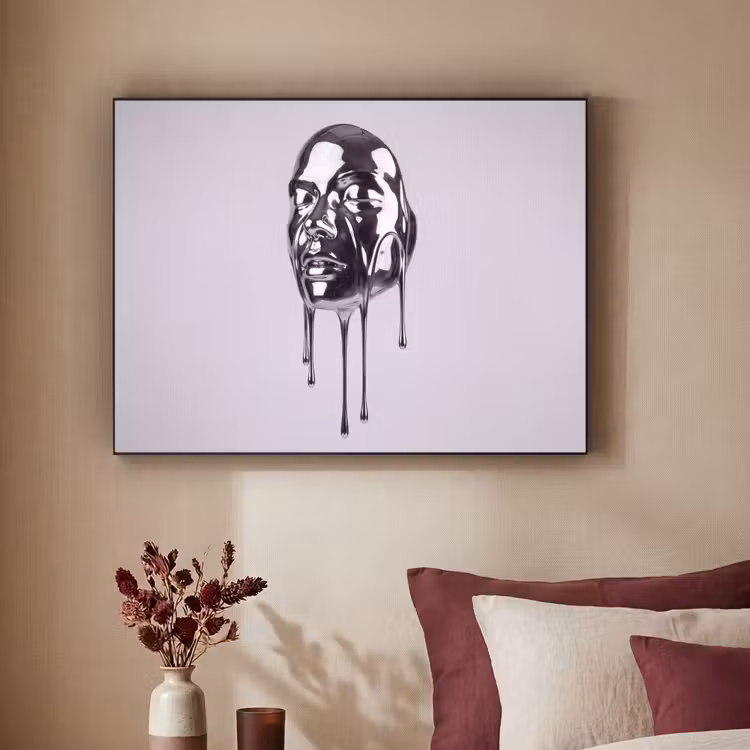 Art Frame - Hoofd - Smeltend - Abstract — 3