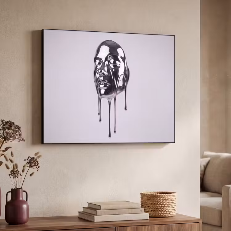 Art Frame - Hoofd - Smeltend - Abstract — 7