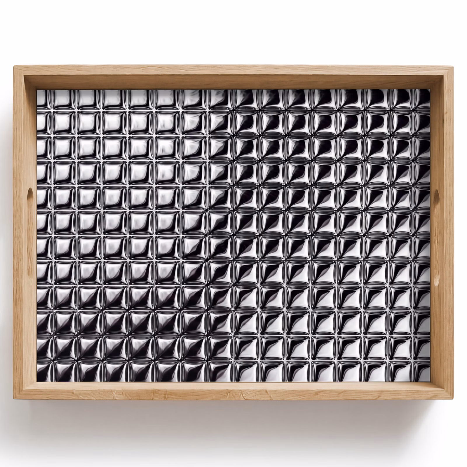 Dienblad - Patroon - Abstract - Zwart-wit — 1
