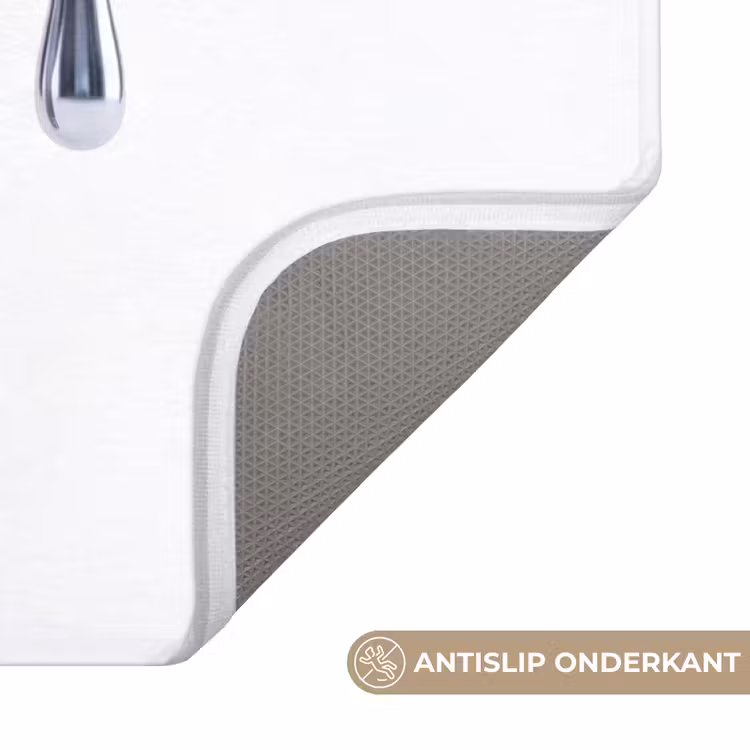 Wc Mat - Zilveren hart - Abstract — 4
