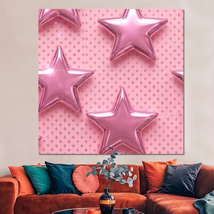 Forex - Sterren - Roze - Abstract — 3