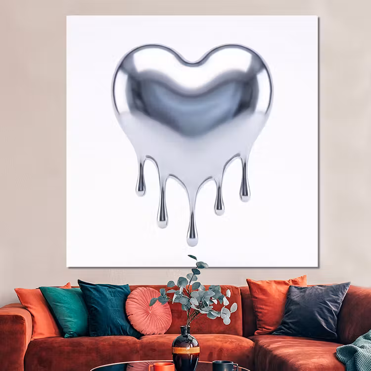 Forex - Zilveren hart - Abstract — 3