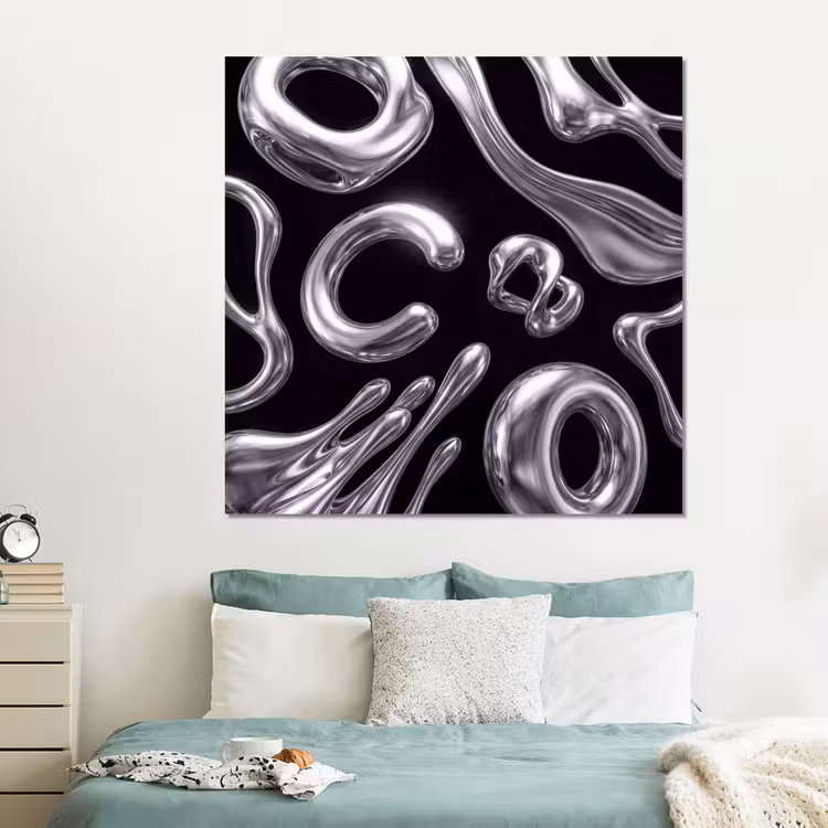 Forex - Abstract - Vormen - Zilver — 2