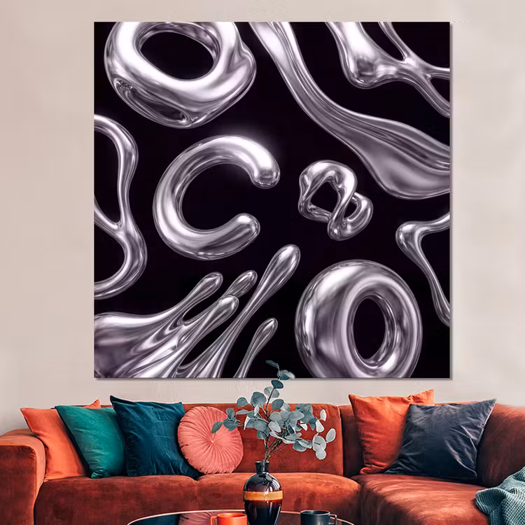 Forex - Abstract - Vormen - Zilver — 3