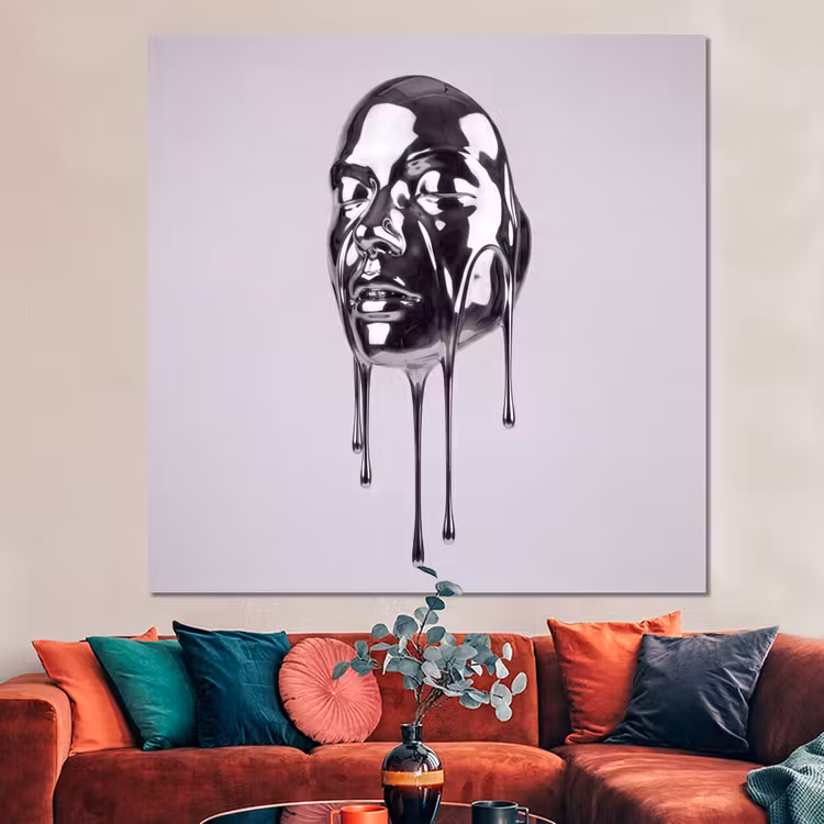 Forex - Hoofd - Smeltend - Abstract — 3
