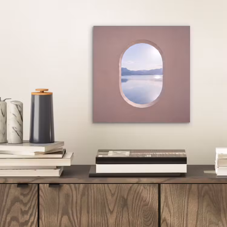 Aluminium schilderij - Landschap - Water - Modern — 2