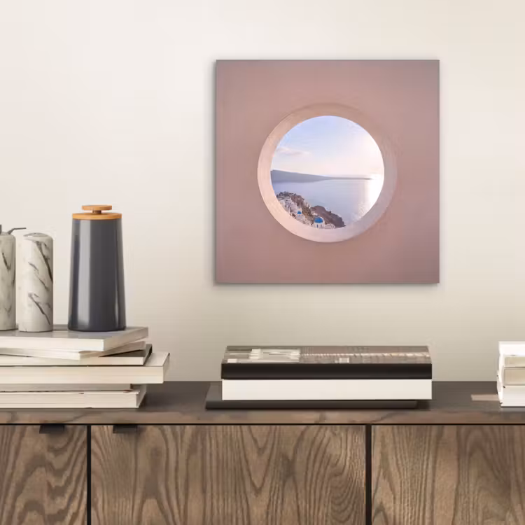 Aluminium schilderij - Uitzicht - Zee - Natuur — 2