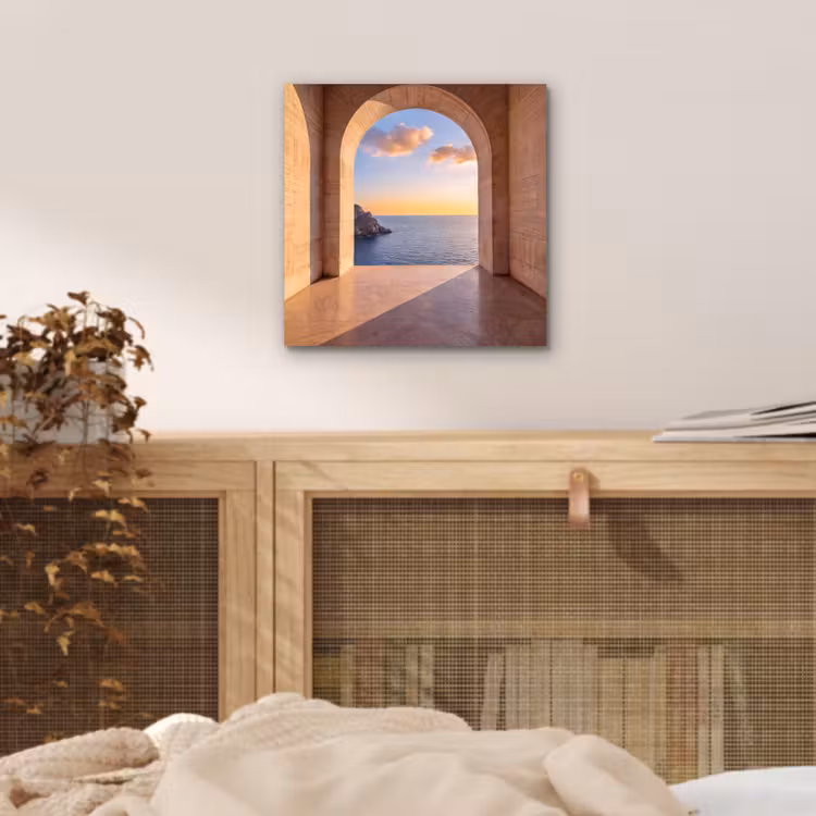 Aluminium schilderij - Zee - Landschap - Avond — 4