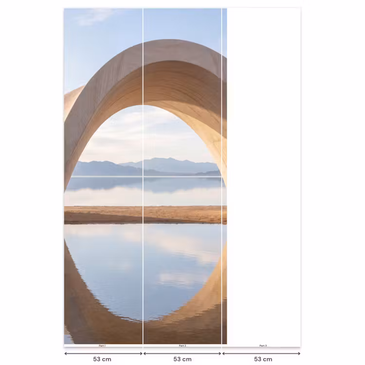 Behang - Boog - Water - Natuur — 6