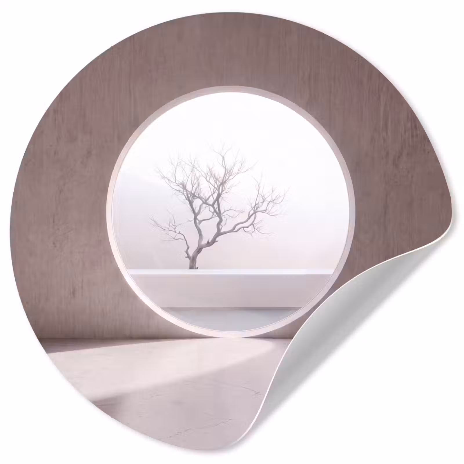Behangcirkel - Boom - Cirkel - Modern — 1