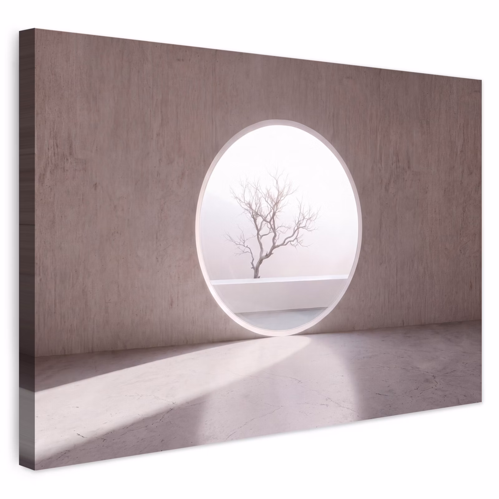 Buiten canvas - Boom - Cirkel - Modern — 1