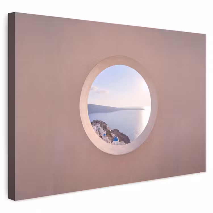 Buiten canvas - Uitzicht - Zee - Natuur — 1