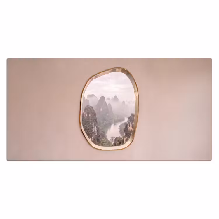 Bureau onderlegger - Bergen - Rivier - Natuur — 2