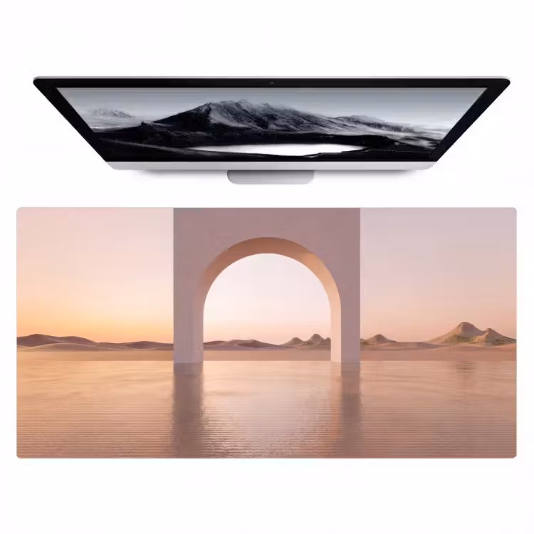 Bureau onderlegger - Boog - woestijn - natuur — 1