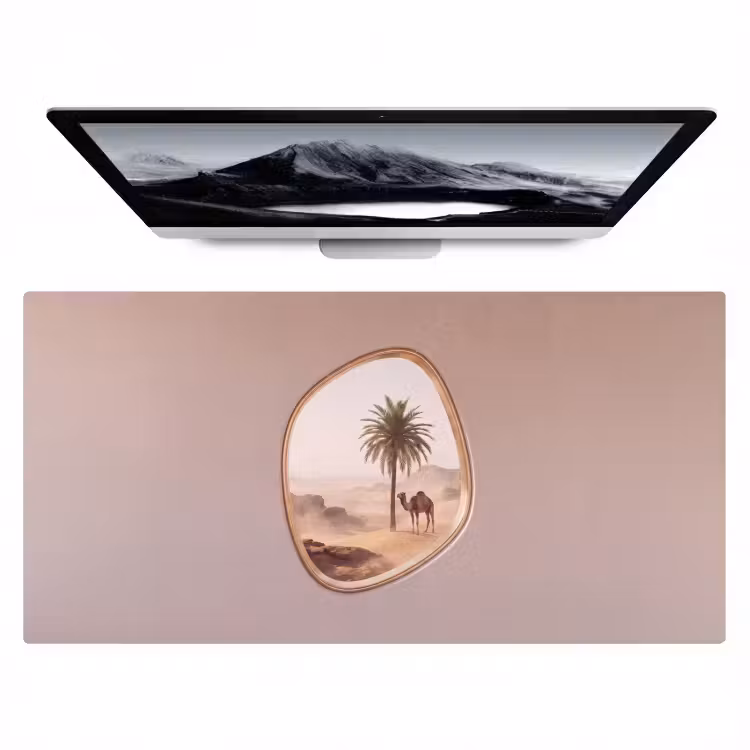 Bureau onderlegger - Kameel - Woestijn - Natuur — 1