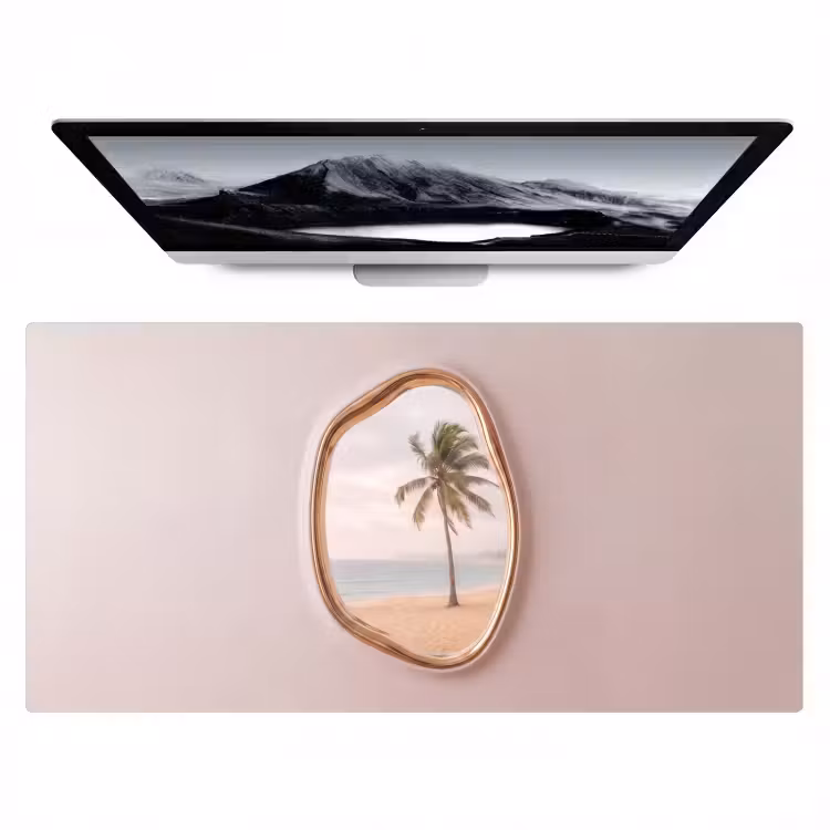 Bureau onderlegger - Tropisch - Landschap - Kust — 1