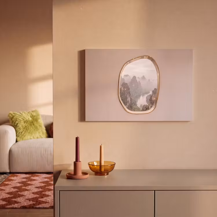 Canvas schilderij - Bergen - Rivier - Natuur — 2
