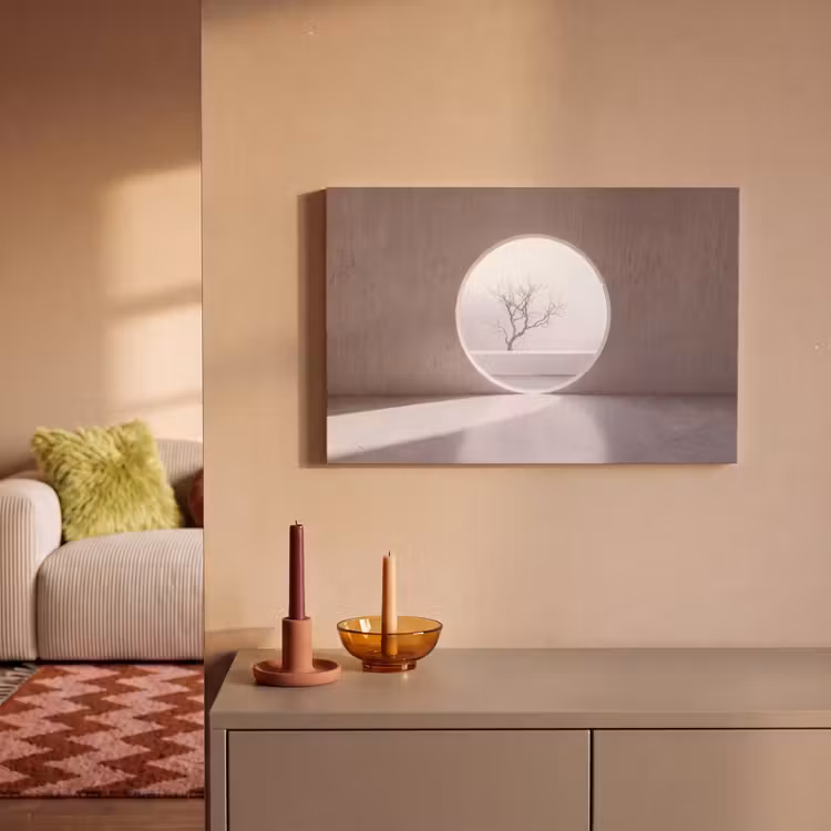Canvas schilderij - Boom - Cirkel - Modern — 2