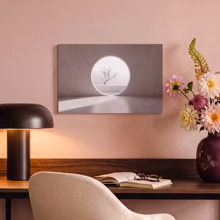 Canvas schilderij - Boom - Cirkel - Modern — 6