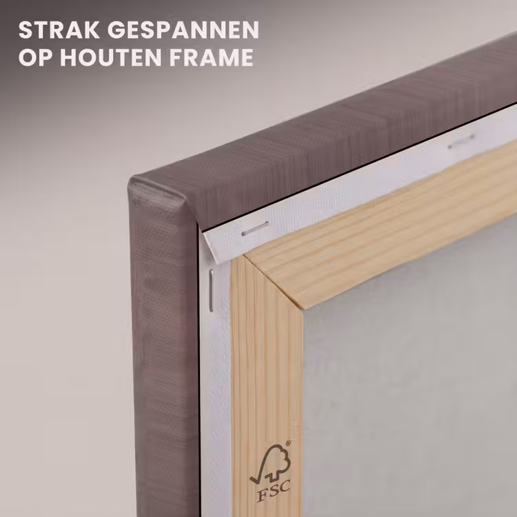 Canvas schilderij - Boom - Cirkel - Modern — 7