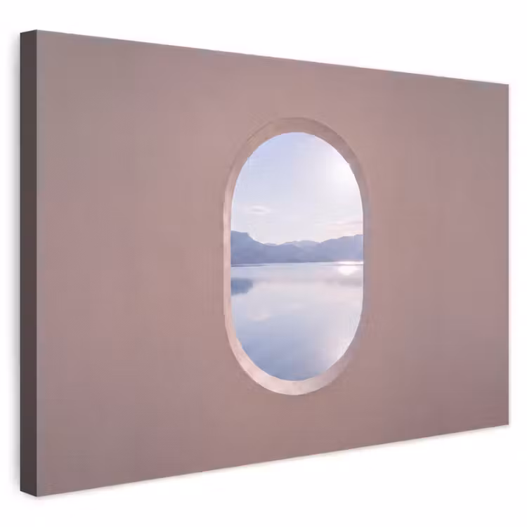 Canvas schilderij - Landschap - Water - Modern — 1